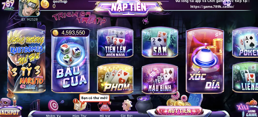 Ưu điểm tuyệt vời đến từ game bai doi thuong 789club