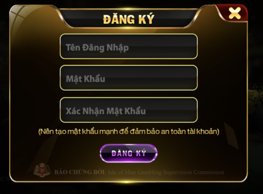 Các bước đăng ký tài khoản Go88