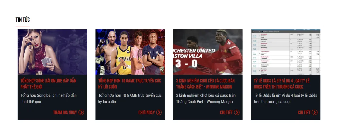 Sảnh game thể thao